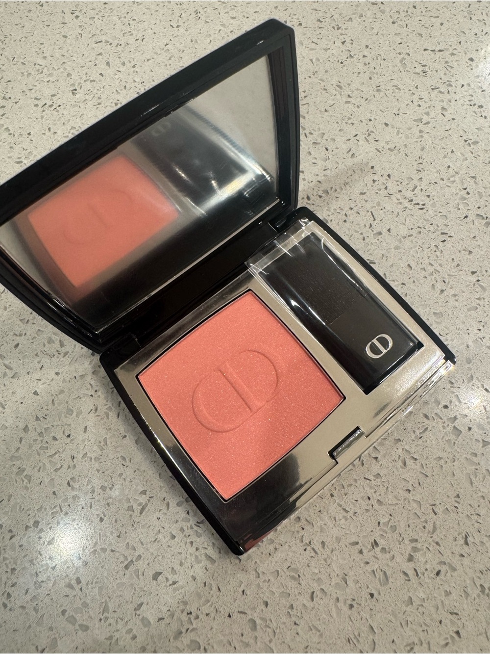 Unboxed 3 Dior Blush Compacts in Coral Orange & Soft Pink - Picture 10 of 11